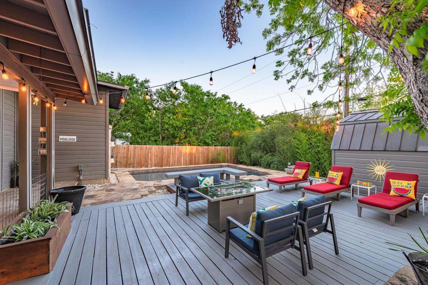 Serene Pool & Firepit In Stunning Home By Airport ซานอันโตนิโอ ภายนอก รูปภาพ